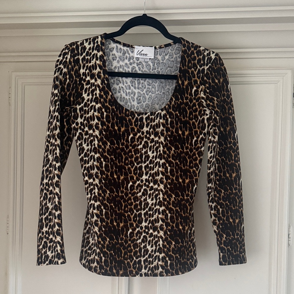 Vixen Leopard Top